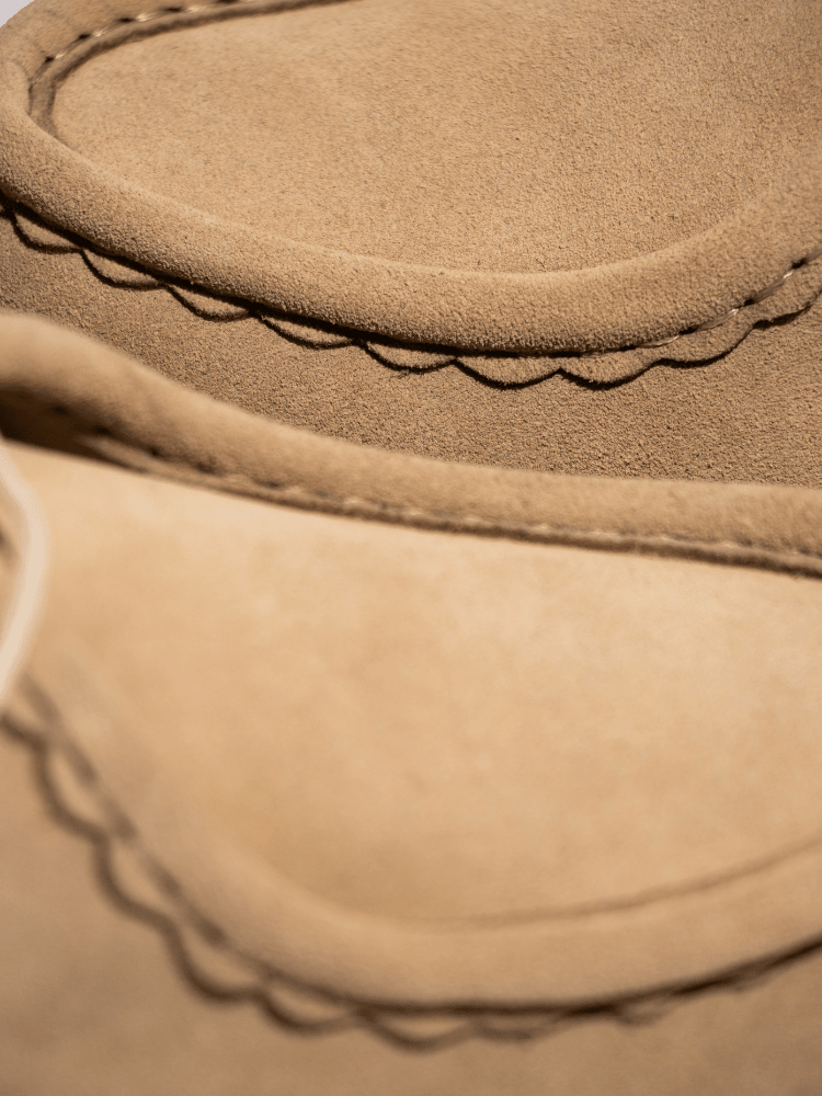 Lug Moc Derby Beige - Mercer Society