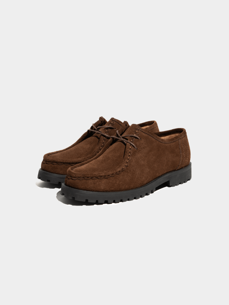 Lug Moc Derby Brown - Mercer Society