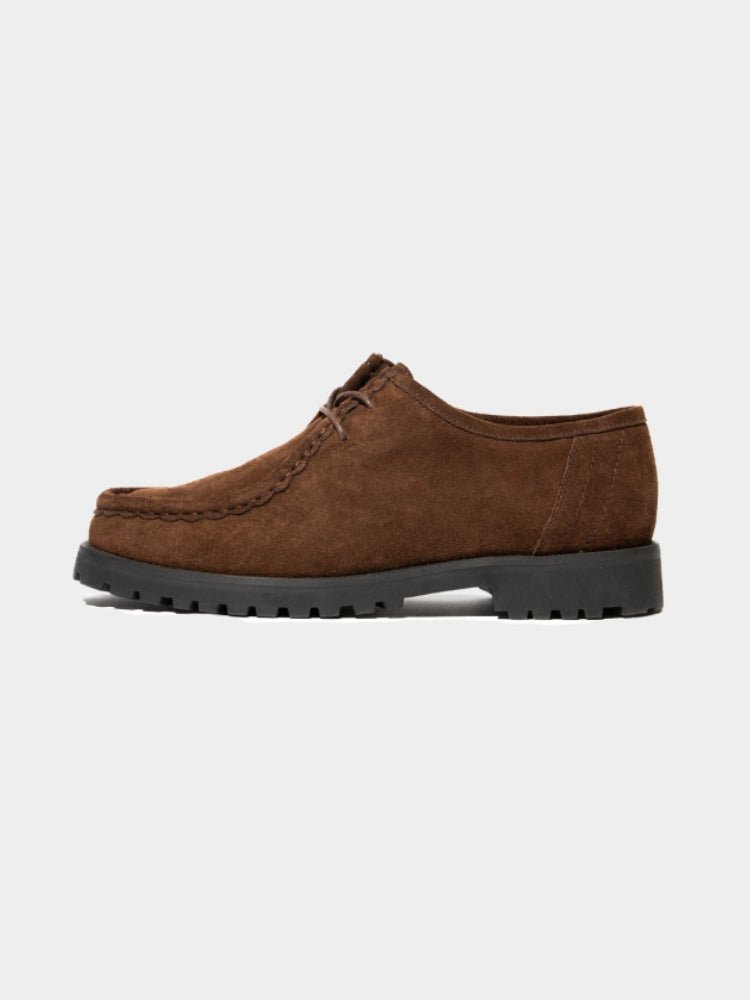 Lug Moc Derby Brown - Mercer Society