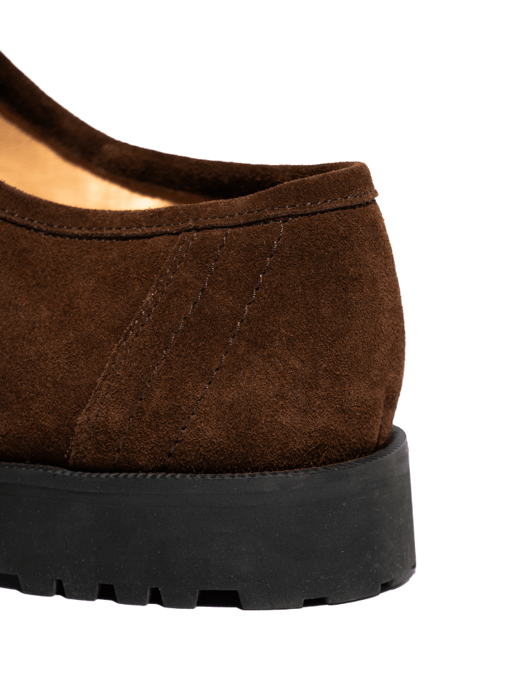 Lug Moc Derby Brown - Mercer Society