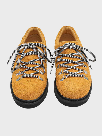 Mercer Society Summit Derby shoe in Amber Dust leather, EU38/UK5.5/US6, displayed on a clean white background.