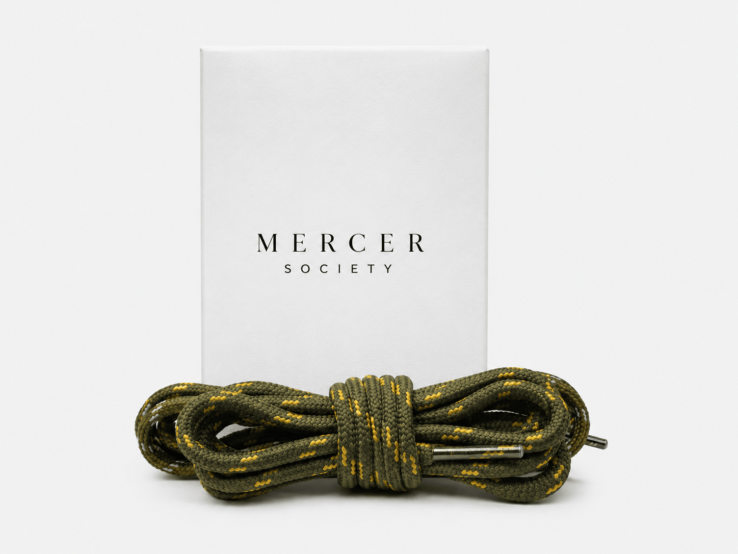 Mercer Society Laces Army Green - Mercer Society
