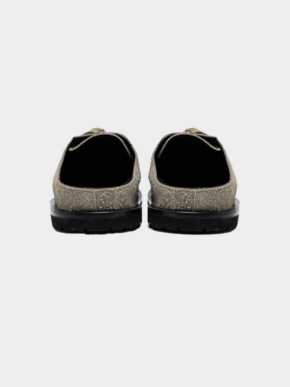 Mercer Society Mule Sandstone shoe in EU38/UK5.5/US6, featuring a stylish mule design with sandstone-colored material.