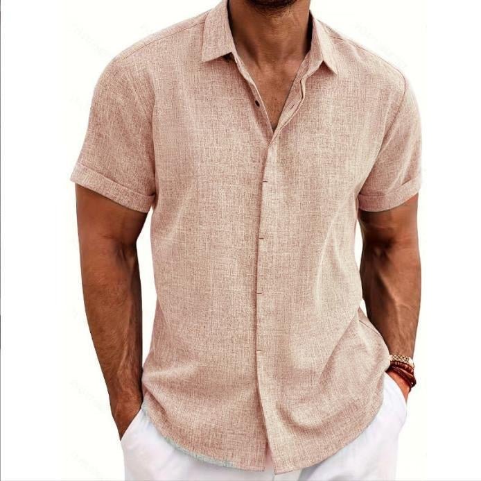 MIAMI Short-Sleeve Linen Shirt - Lightweight, Breathable Comfort - Mercer Society