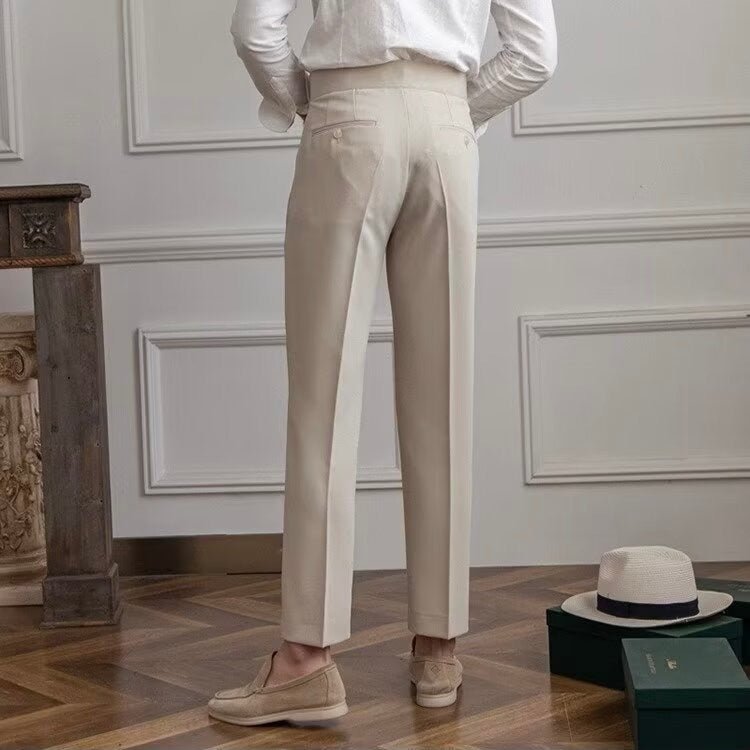Parisian Old Money Trousers - Mercer Society
