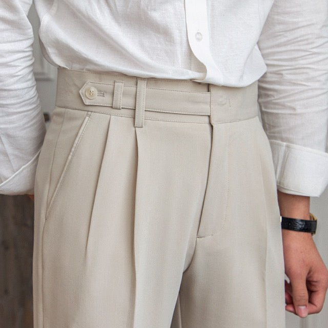 Parisian Old Money Trousers - Mercer Society