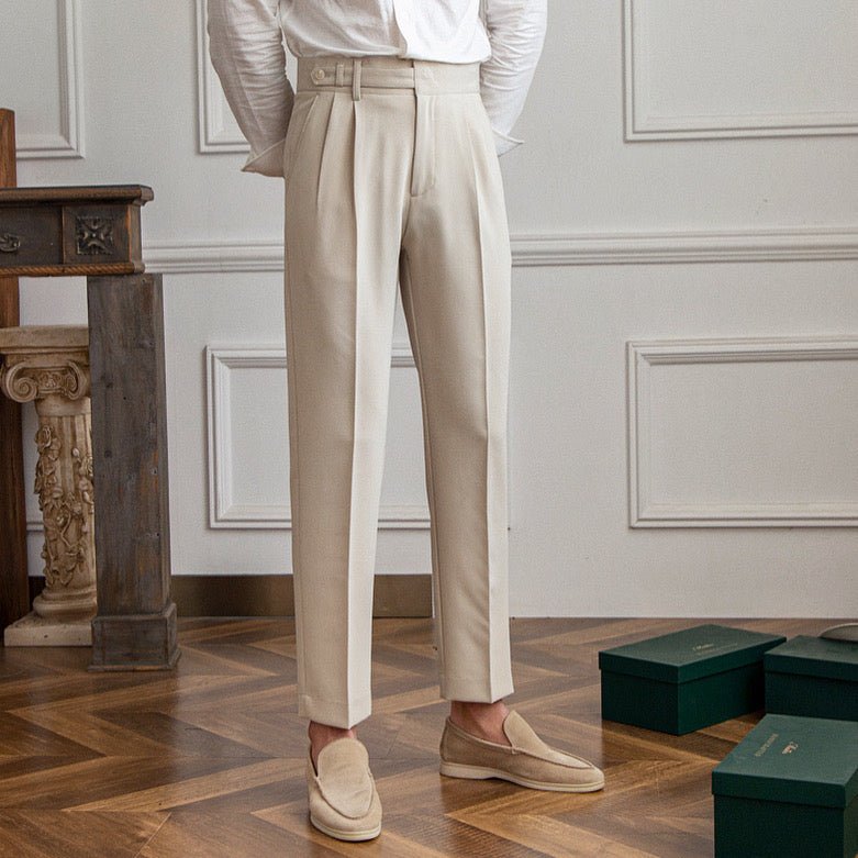 Parisian Old Money Trousers - Mercer Society