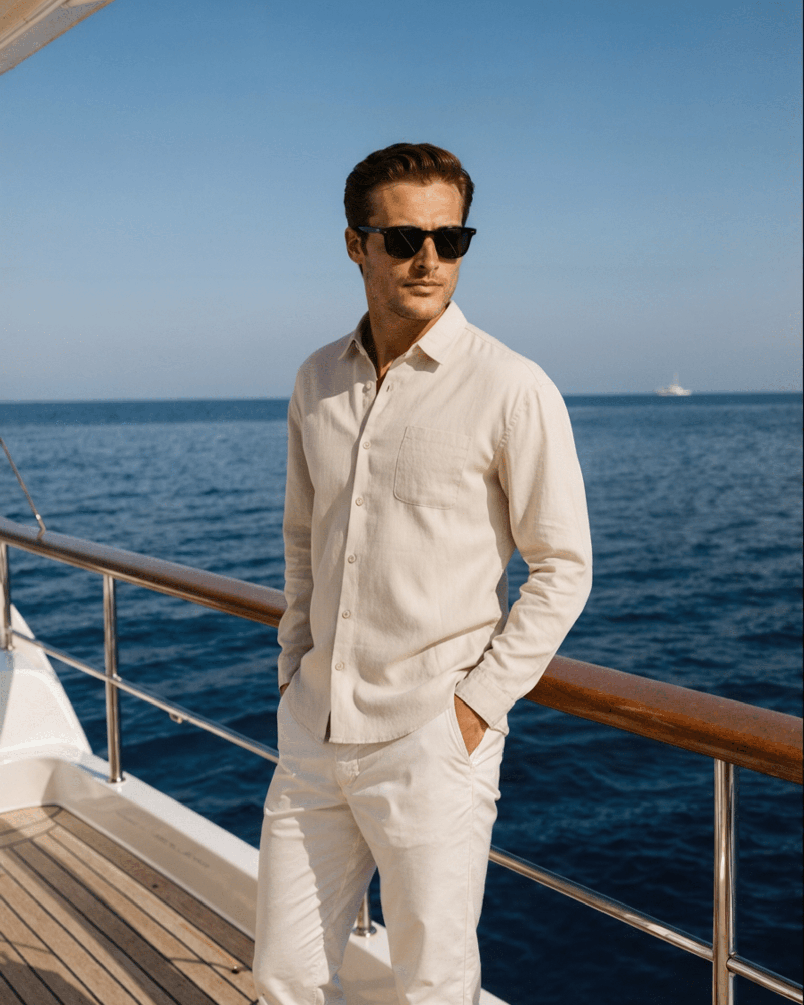 Portofino Linen Shirt – Lightweight, Breathable Everyday Essential - Mercer Society