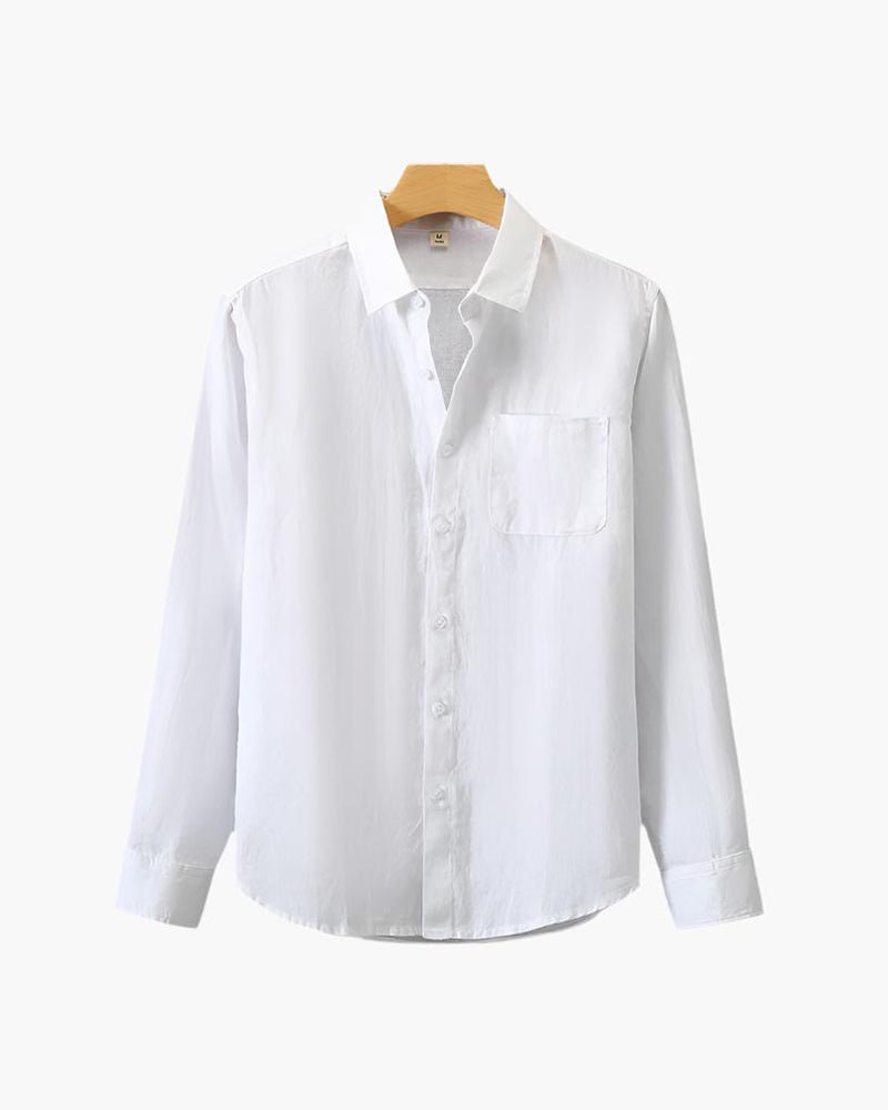 Portofino Linen Shirt – Lightweight, Breathable Everyday Essential - Mercer Society