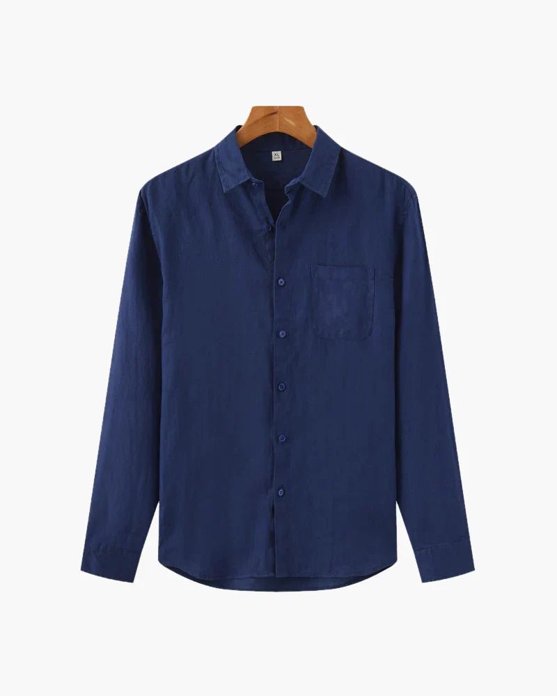 Portofino Linen Shirt – Lightweight, Breathable Everyday Essential - Mercer Society