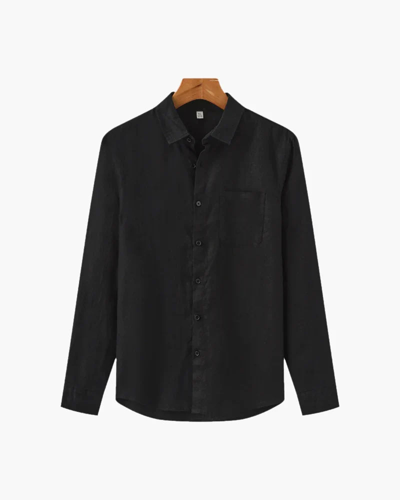 Portofino Linen Shirt – Lightweight, Breathable Everyday Essential - Mercer Society