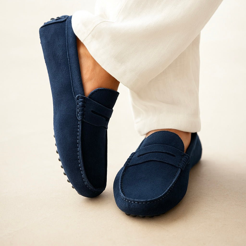 Premium Suede Boat Loafers for Effortless Nautical Style - Mercer Society