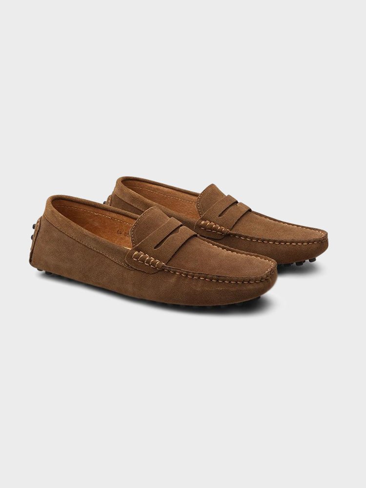 Premium Suede Boat Loafers for Effortless Nautical Style - Mercer Society