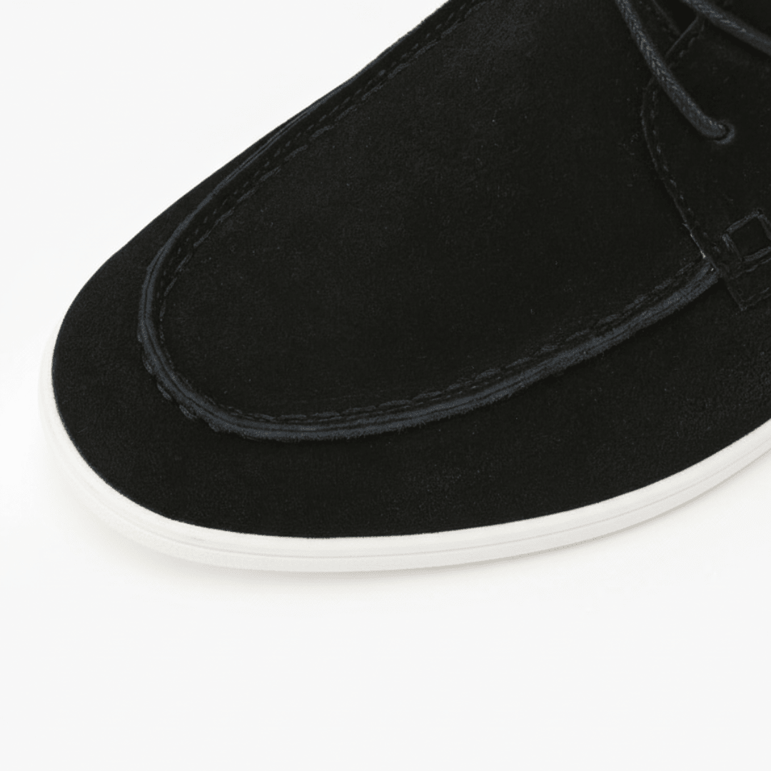 Premium Suede Lace-Up Shoes - Mercer Society