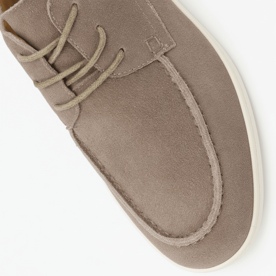 Premium Suede Lace-Up Shoes - Mercer Society