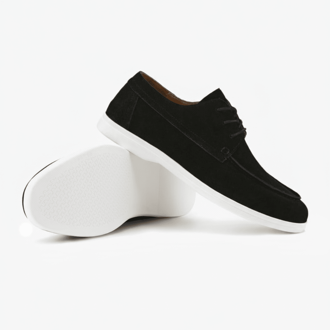 Premium Suede Lace-Up Shoes - Mercer Society