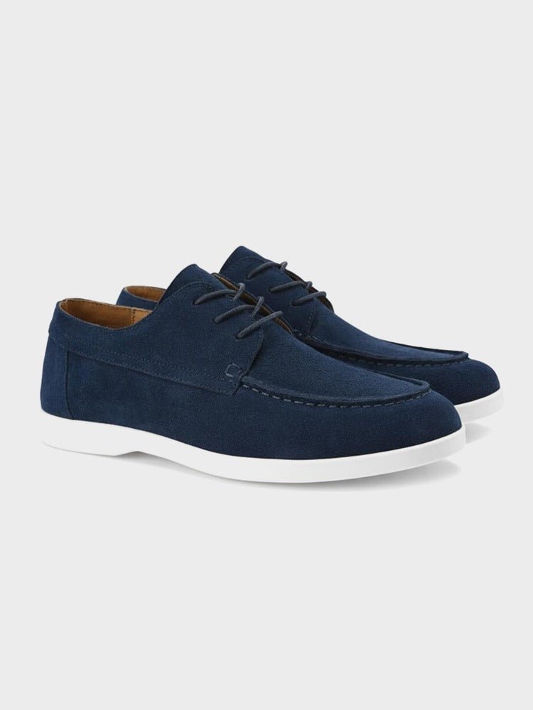Premium Suede Lace-Up Shoes - Mercer Society