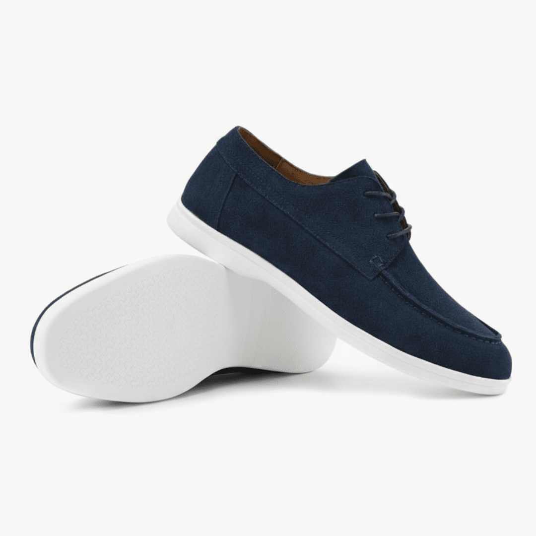 Premium Suede Lace-Up Shoes - Mercer Society