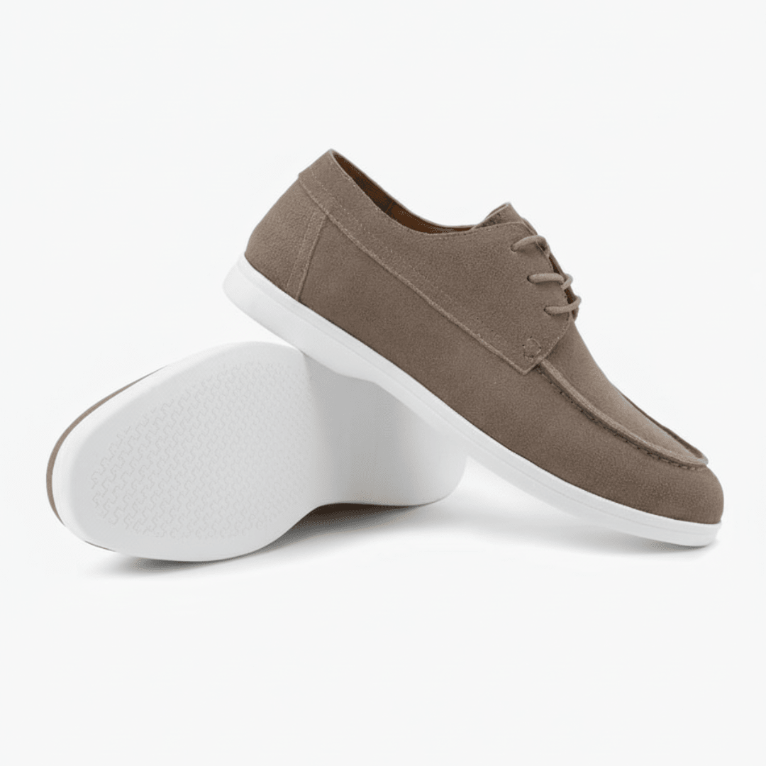 Premium Suede Lace-Up Shoes - Mercer Society