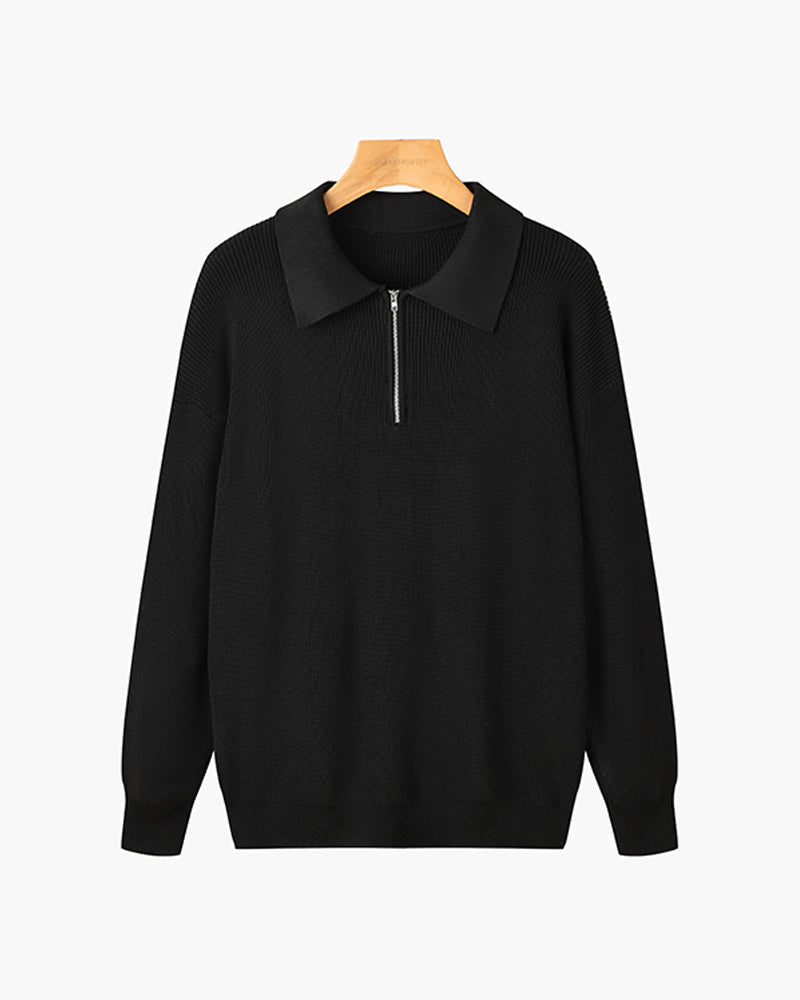 RASON Zip-Up Sweater - Mercer Society