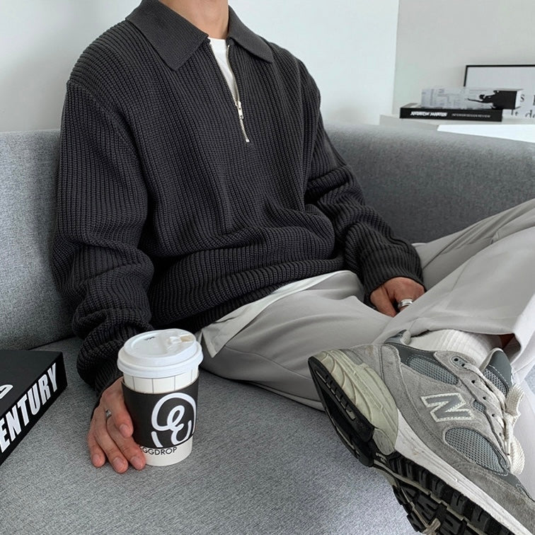 RASON Zip-Up Sweater - Mercer Society