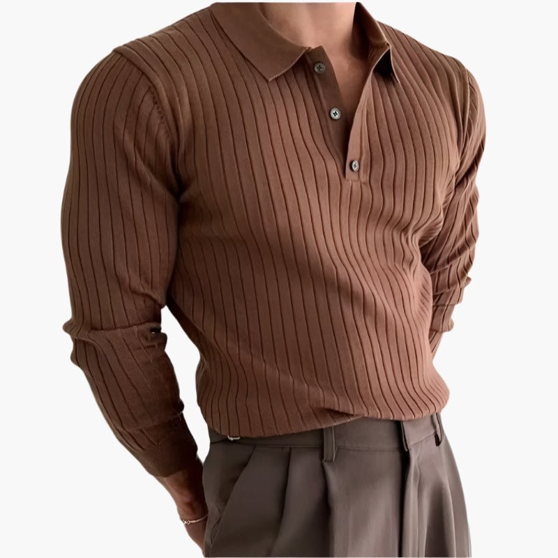 SEOJIN Old Money Polo Shirt - Timeless, Premium Classic Polo - Mercer Society