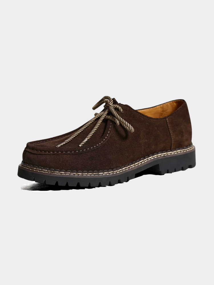 Slate Derby Brown Suede - Mercer Society