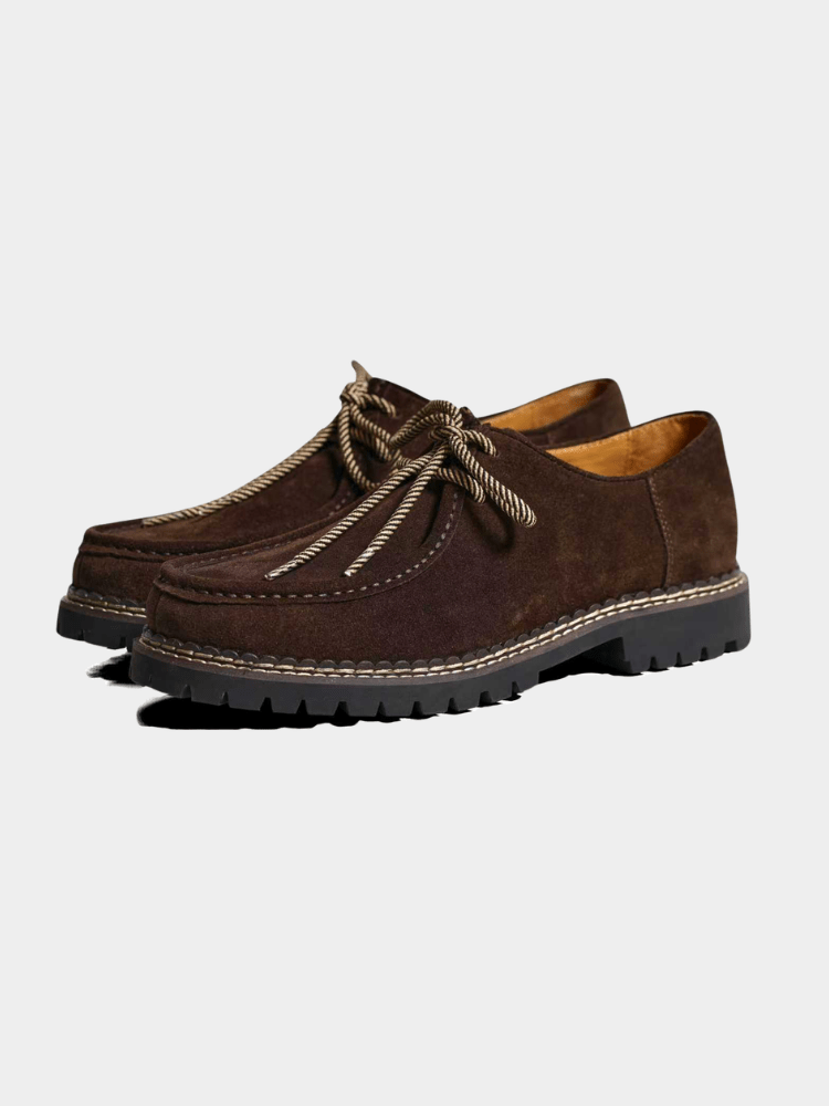 Slate Derby Brown Suede - Mercer Society