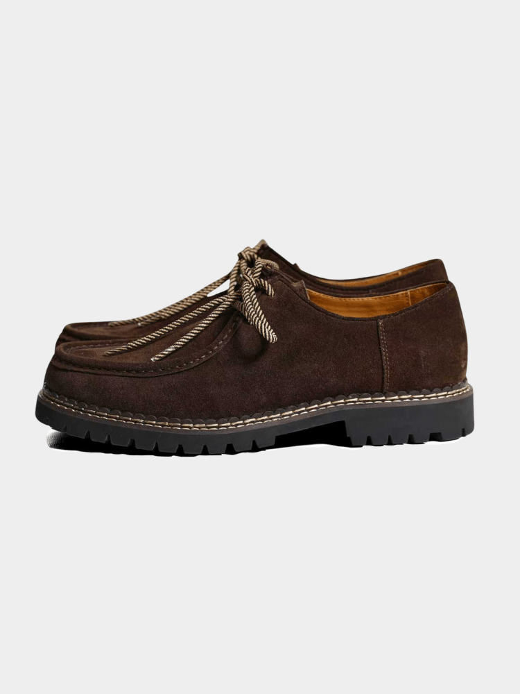 Slate Derby Brown Suede - Mercer Society