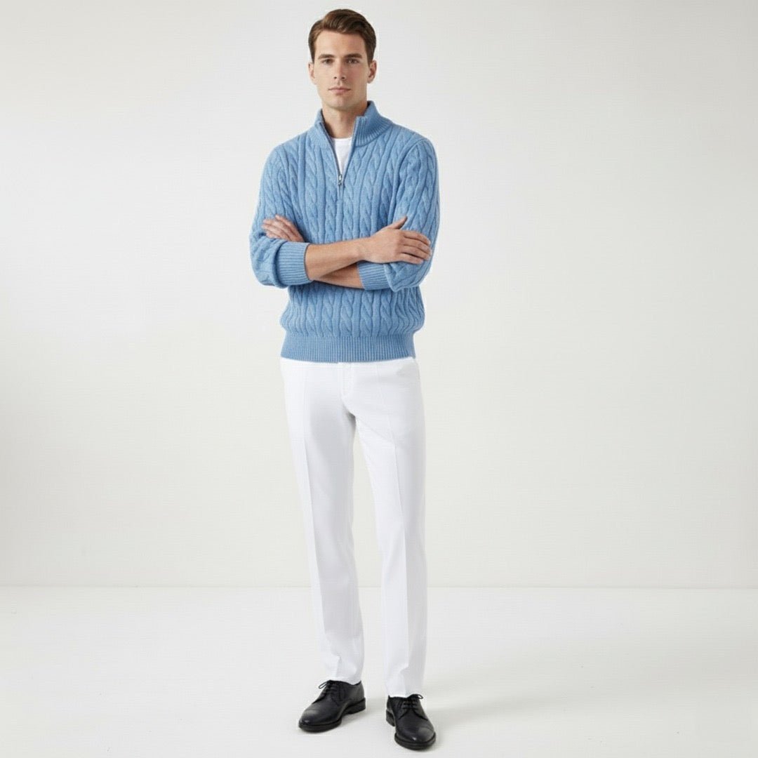 Spring Outfit: Riviera Stroll – Effortless Seaside Chic - Mercer Society