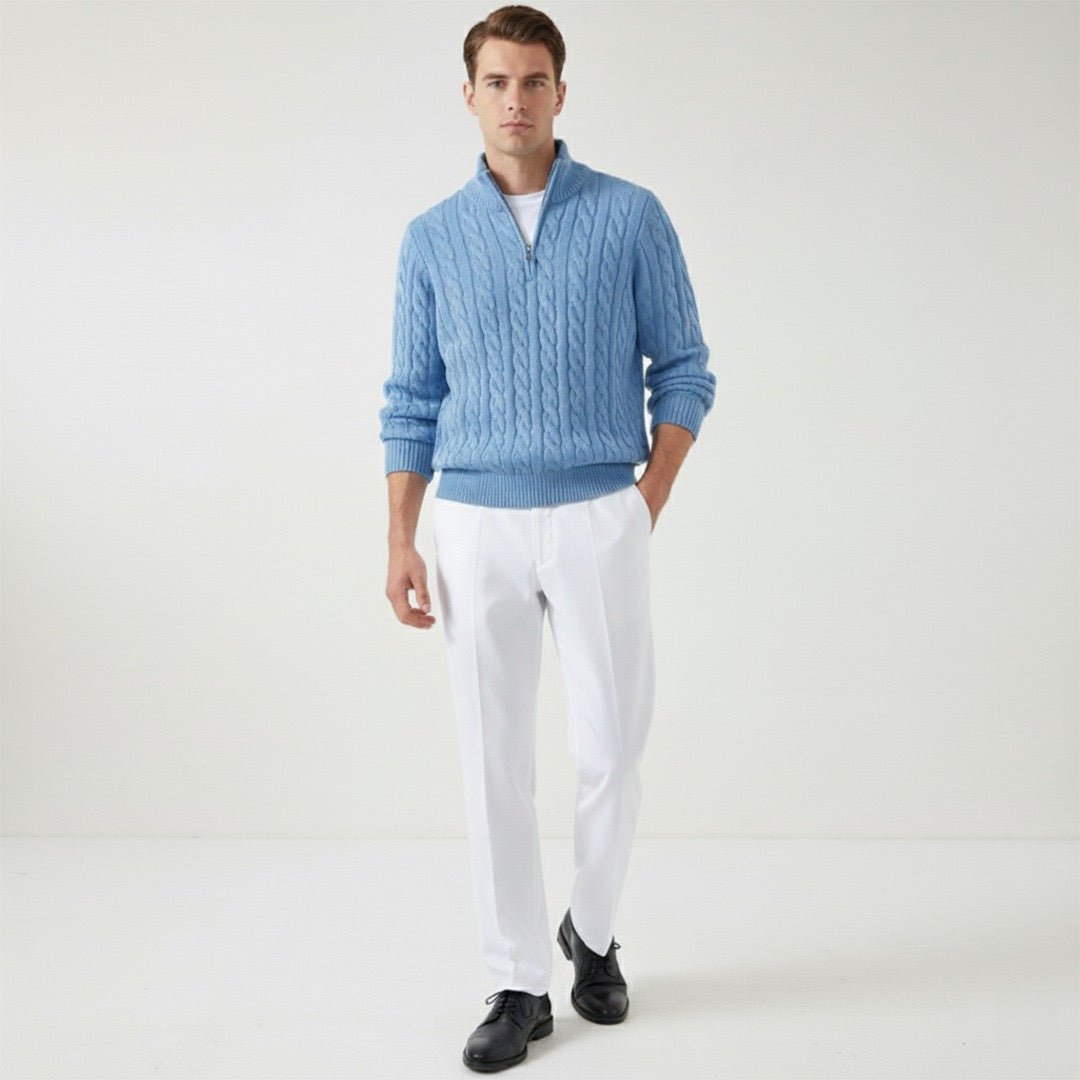 Spring Outfit: Riviera Stroll – Effortless Seaside Chic - Mercer Society