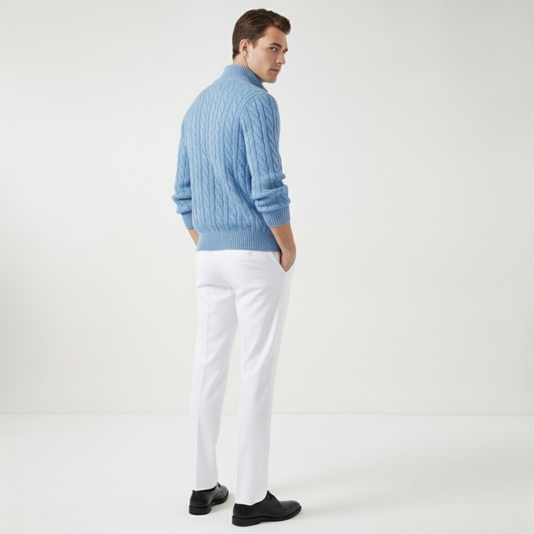 Spring Outfit: Riviera Stroll – Effortless Seaside Chic - Mercer Society