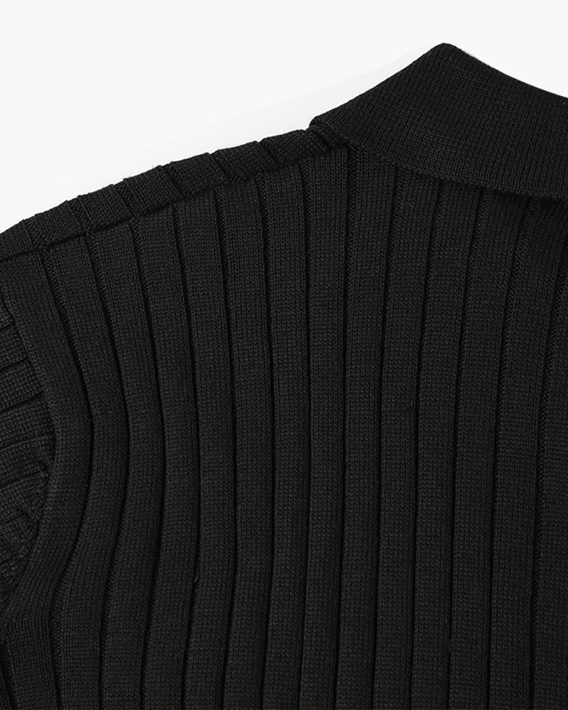 SUWON V-Neck Polo Shirt – Timeless Style & Comfort - Mercer Society