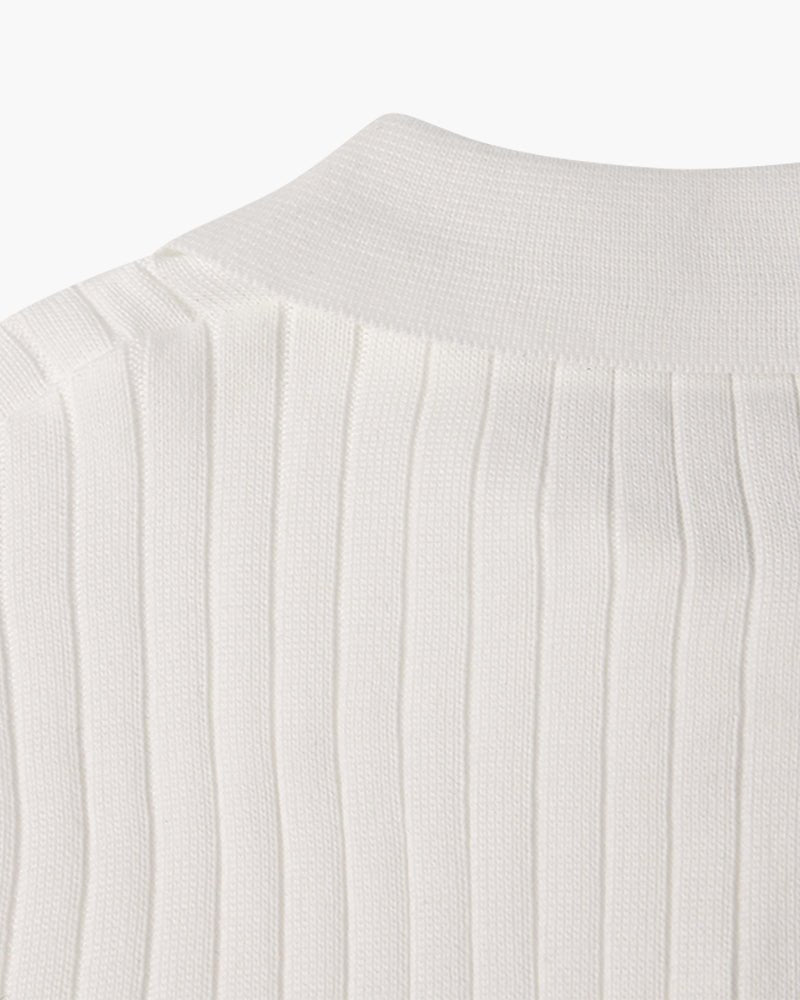 SUWON V-Neck Polo Shirt – Timeless Style & Comfort - Mercer Society
