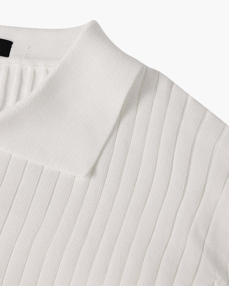 SUWON V-Neck Polo Shirt – Timeless Style & Comfort - Mercer Society