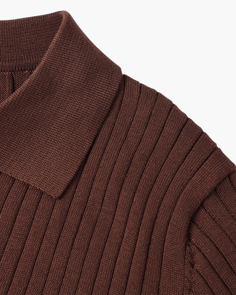 SUWON V-Neck Polo Shirt – Timeless Style & Comfort - Mercer Society